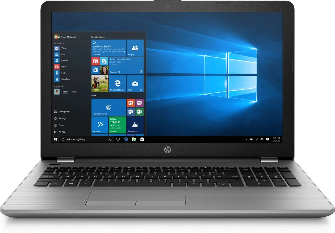 HP 250 G6 Notebook PC | i3-7020U | 4GB DDR4 | 128GB/256GB SSD | 15.6”