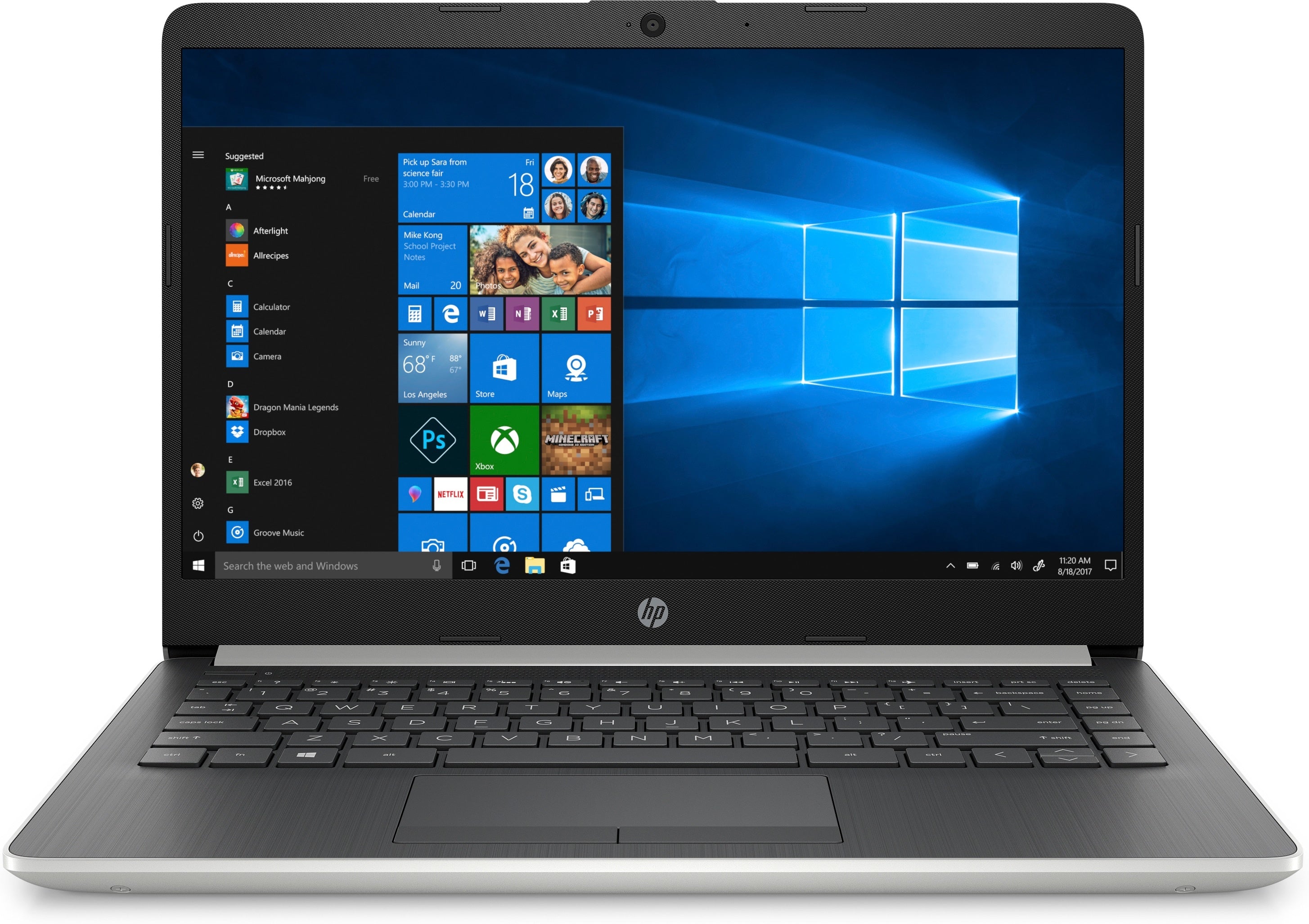 HP 14-dk0933nd | Ryzen 5 3500U | 4GB DDR4 | 128GB SSD | 14"