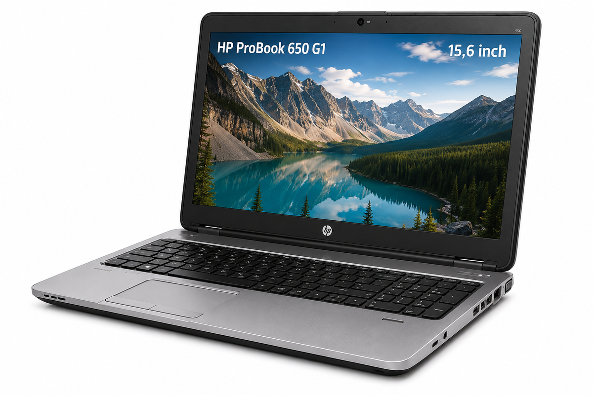 HP ProBook 650 G1 – 15,6 inch – Intel Core i3 (4e gen) – 8GB RAM – 128GB SSD – Windows 11
