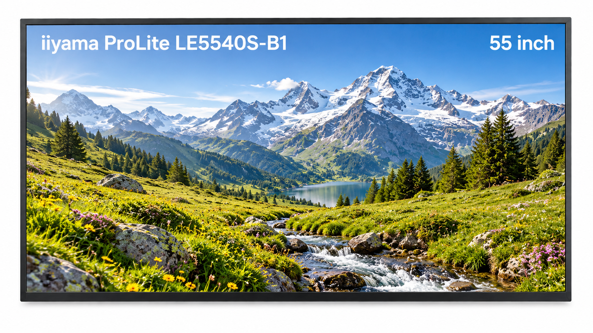 iiyama ProLite LE5540S-B1 – 55 inch – Full HD professioneel display (digital signage)