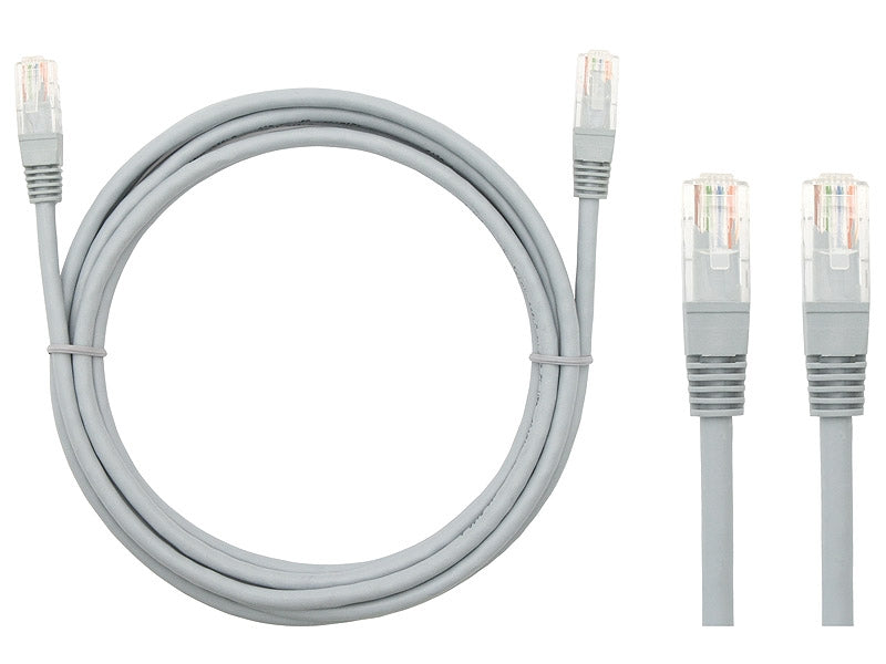 CAT5e netwerkkabel - 3 meter - Grijs