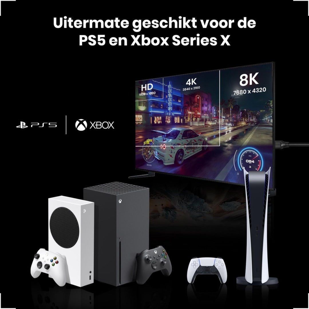 HDMI 2.1 kabel - 1 meter - 8K