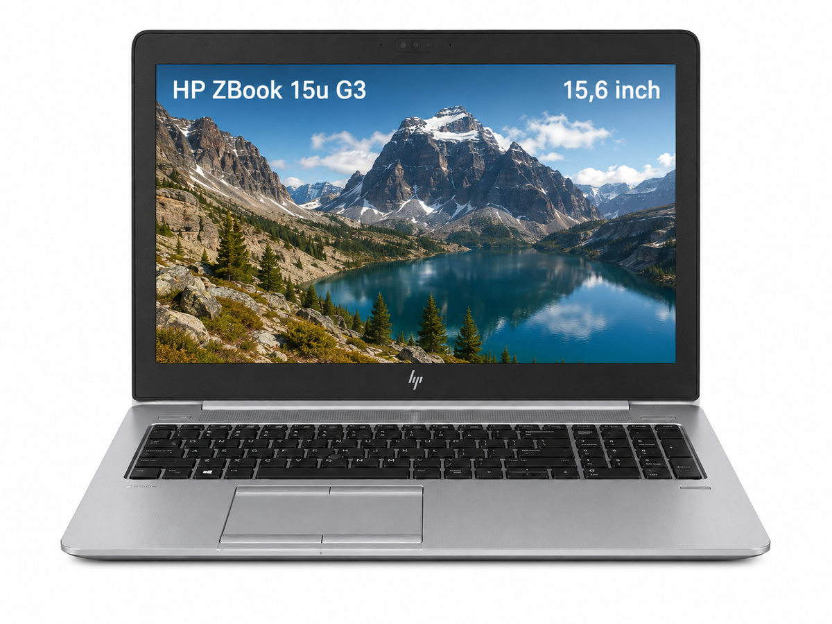 HP ZBook 15u G3 – 15,6 inch – Intel Core i7 (6e gen) – 8GB RAM – 128GB SSD – Windows 11