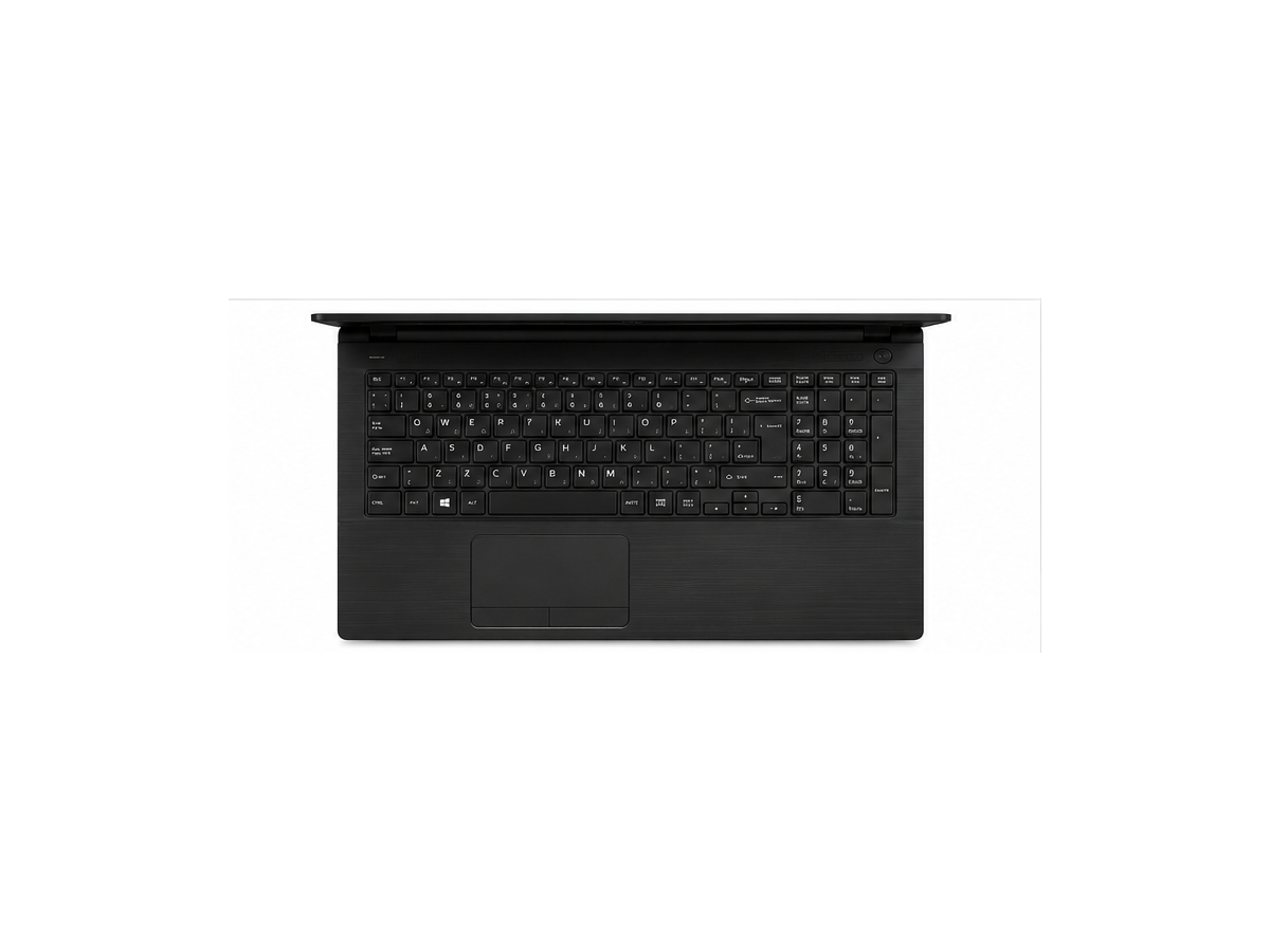 Toshiba Satellite Pro R50-E refurbished laptop 15,6 inch, toetsenbord van bovenaf