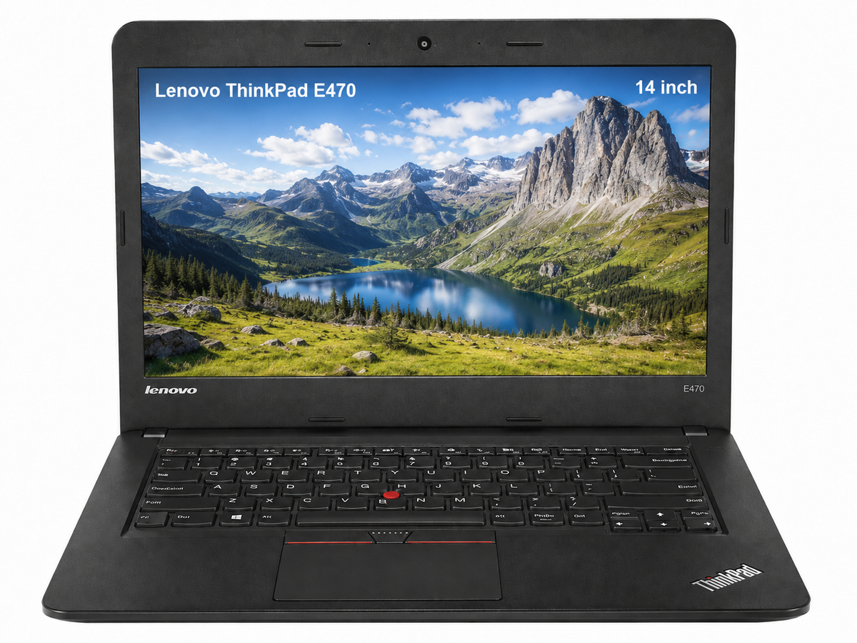 Lenovo ThinkPad E470 – 14 inch – Intel Core i5 (7e gen) – 8GB RAM – 128GB SSD – Windows 11