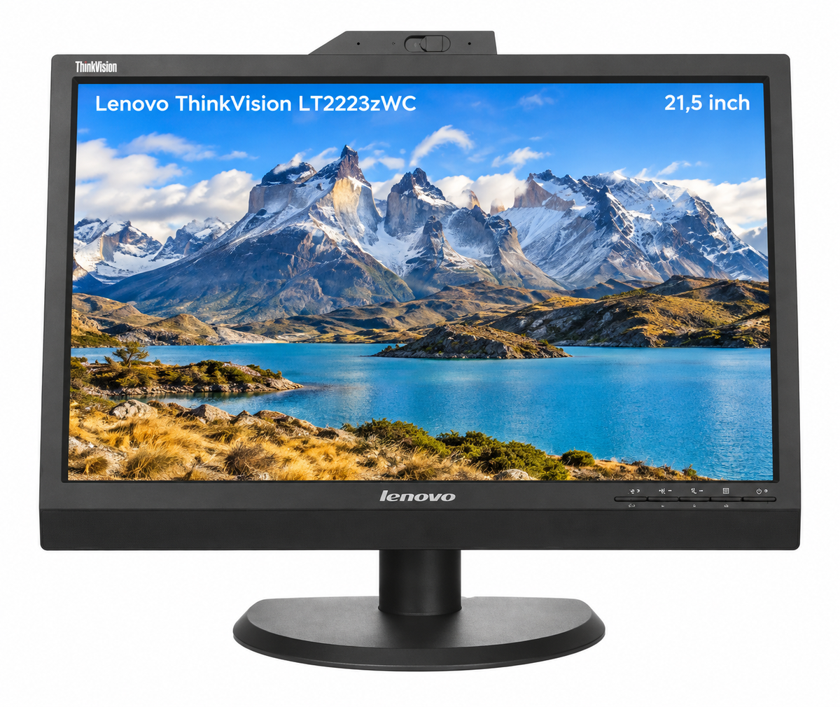 Lenovo ThinkVision LT2223zWC – 21,5 inch – Full HD – met webcam en speakers