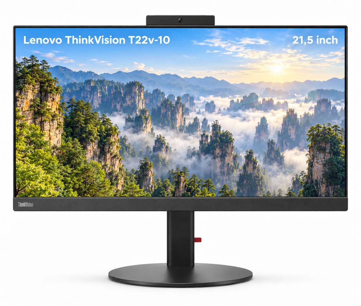 Lenovo ThinkVision T22v-10 – 21,5 inch – Full HD – IPS – webcam