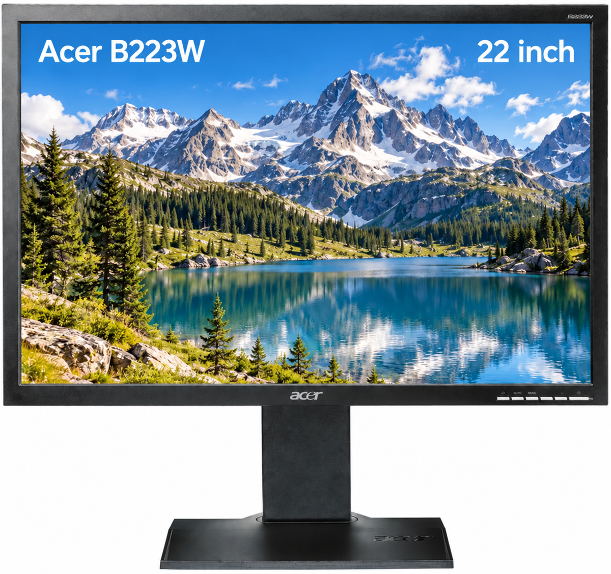 Acer B223WL – 22 inch – WSXGA+ – in hoogte verstelbaar
