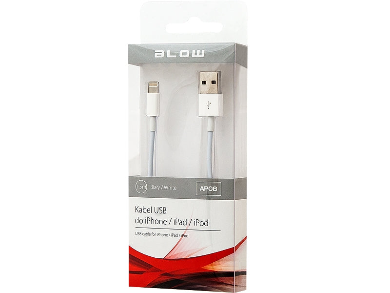 Lightning Kabel - 1 meter - Wit - AP08