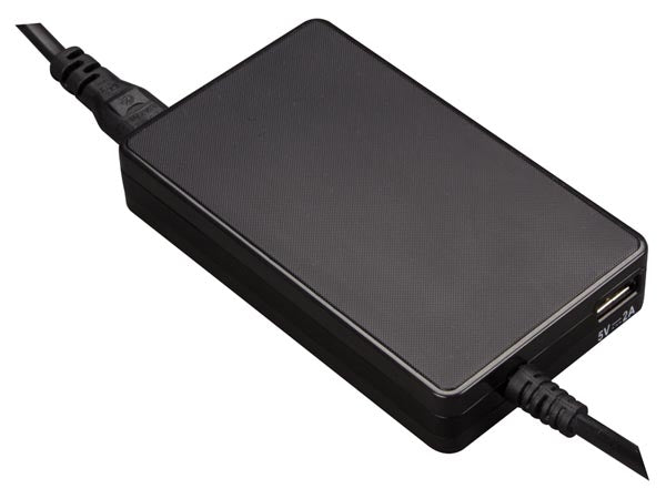Universele Laptop Mini Adapter 90W met USB Poort